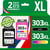 Pack compatible avec HP 303 XL (T6N04AE/T6N03AE) noir et couleur - sans niveau - 123CONSOMMABLES