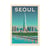 Affiche 50x70 cm - Seoul - Olahoop Travel Posters