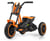 Kart à pédales Rider Orange Noir - Milly Mally