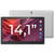 Tablette Tactile 14.1 Pouces 4G Grand Écran Full HD Android ROM 4Go+128Go Argent YONIS