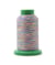 Cône de fil à broder Isacord n°40 Multicolore - 1000m - Amann Mettler 9916 mulciolore