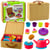 Ensemble Thé pour Enfants dans Panier 23 Pièces Tasses Assiettes Douceurs