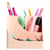 Pot à crayons Pen Wave Skandi - Nude - x 4 - Exacompta