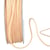 Bobine 30m cordelière polyester 2mm saumon