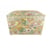 Boîte couture 21cmx28cmx19cm fleurs multicolores pastelles