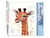 Peinture par Numéro Figured'Art - Girafe souriante - Kit de Loisir Créatif DIY Numéro d'Art Complet - 40x50cm sans châssis en bois