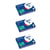 Lot de 3 ramettes de papier FSC A4 160g 250 feuilles Vert Sapin
