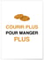 Affiche 'Courir plus pour manger plus' | A3 : 29,7x42cm