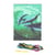 Kit complet canevas 15 x 20 cm motif dauphins fonds marins