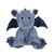 Peluche - Peluche Dragon Trendy Color Bleu Jeans - 50 cm