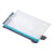 Pochette à fermeture éclair en plastique souple - Couleurs assorties - x 10 - Exacompta
