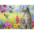 Puzzle 500 Pièces Chat Dans Le Jardin - ALLIPSON