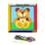 Kit canevas Nounours ourson 15 x 15 cm gros trous