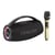 Enceinte Waterproof Bluetooth Portable Avec Micro Intégré Et Effets RGB YONIS