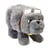 Minecraft, le film - Peluche sonore Dennis le loup 20 cm - Mattel