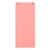 Paquet 100 fiches intercalaires horizontales unies perforées Forever - 105x240mm - Rose - x 12 - Exacompta