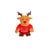 Peluche - Les Amis "Pull Moche", Renne pull rouge, 24 cm
