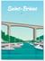 Affiche ville Saint-Brieuc | A3 : 29,7x42cm