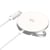 Force Power Chargeur sans Fil Magnétique 15W Qi2 MagSafe Retractable + Chargeur USB-C Blanc