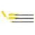 Lot de 3 feutres fins 0,3 mm - EDDING - Jaune - 55