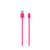 Jaym Câble USB-C vers USB-A 3A Charge et Synchronisation Collection POP 1,5m Rose