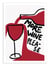 Affiche 50 x 70 cm -  More Wine Please - Athene Fritsch