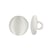 Bouton recouvert satin (10mm - Blanc)