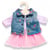 Ensemble robe et veste 28/35 cm - heless - habit poupon - vetement - tenue (03)