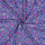 Tissu Jersey Coton imprimé Petites fleurs multicolores sur fond Lilas