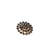 Bouton strass noir