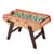 KANGUI Baby-foot Adulte Luxe en bois - Barres télescopiques - 2 à 4 joueurs - 3 Balles liège inclues