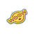 Ecusson thermocollant messages woow 3,5cm x 5,5cm