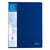 Protège-documents en polypropylène rigide avec porte étiquette 3 faces Up Line Opaque 80 vues - A4 - Bleu - x 12 - Exacompta