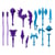 Legends of Dragonore - Pack accessoires Dragon Hunt Weapons - Formo Toys