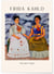Affiche Frida Kahlo «The Two Fridas» | A3 : 29,7x42cm