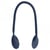 Lot de 2 anses de sac modernes 60 cm bleu marine