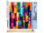 Peinture par Numéro Figured'Art - Énergie abstraite - Kit de Loisir Créatif DIY Numéro d'Art Complet - 40x50cm toile roulée + châssis en bois à monter