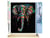 Peinture par Numéro Figured'Art - Peinture Elephant - Kit de Loisir Créatif DIY Numéro d'Art Complet - 40x50cm toile roulée + châssis en bois à monter