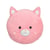 Peluche - Oreiller Rondouillet Chat Econimals en peluche éco-conçu - 34 cm