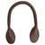 Lot de 2 anses de sac modernes 38 cm marron