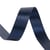Bobine 25m ruban satin double face Bleu marine foncé fabriqué en France