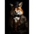 Tableau sur toile Renard victorien 80x120 cm