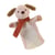Marionnette le chien en coton brode - Egmont Toys