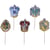15 Cakes Toppers Harry Potter - Blason de Poudlard