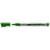Lot de 12 Feutres tableau blanc effaçable LIQUID INK Pocket Pointe Ogive Moyenne Vert VELLEDA