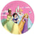 8 Assiettes Princesses World