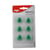Lot De 6 Aimants Ronds De 22 Mm - Vert - Sign