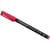 STAEDTLER Marqueur permanent 317M Lumocolor, rouge