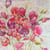 Lot de 4 serviettes en papier découpage collage 33 cm FLEUR ROSE F 6200