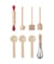 Ustensiles de cuisine miniature - 8pcs - Le monde des lutins - Rico Design Bois